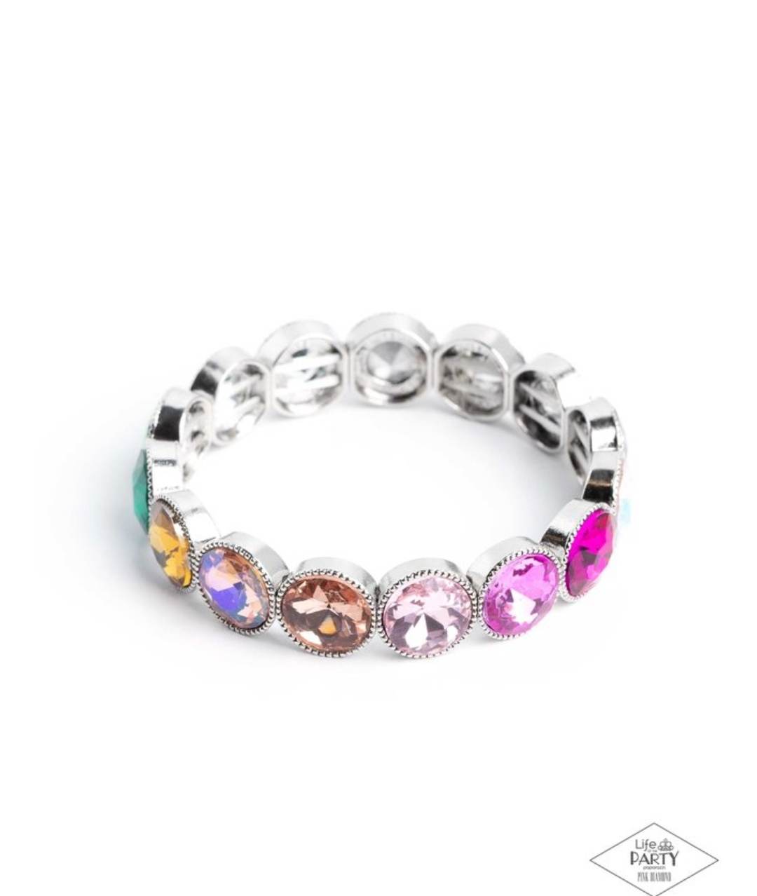 Number One Knockout - Multi bracelet EXCLUSIVE PINK DIAMOND D025