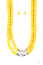 Load image into Gallery viewer, Summer Splash - Yellow necklace B044