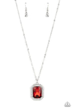 Load image into Gallery viewer, Galloping Gala - Red necklace C027