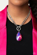 Load image into Gallery viewer, Edgy Exaggeration - Pink necklace May 2023 LOP C032