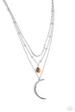Load image into Gallery viewer, Lunar Landslide - Brown necklace