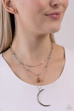 Load image into Gallery viewer, Lunar Landslide - Brown necklace