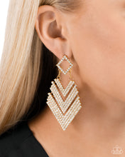 Load image into Gallery viewer, Cautious Caliber - Gold earring
