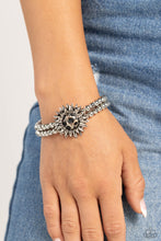Load image into Gallery viewer, Sunflower Serenity - Black bracelet D079
