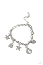 Load image into Gallery viewer, Legacy Letters - White - S bracelet A043
