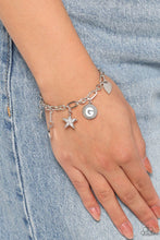 Load image into Gallery viewer, Legacy Letters - White - G bracelet A076