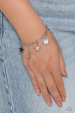 Load image into Gallery viewer, Legacy Letters - White - M bracelet A096