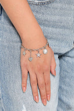 Load image into Gallery viewer, Legacy Letters - White - P bracelet A044