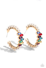 Load image into Gallery viewer, Modest Maven - Gold hoop earring A044