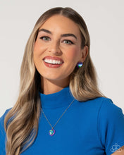 Load image into Gallery viewer, $16 SET Heartfelt Hope - Purple NECKLACE + Earring Box 1