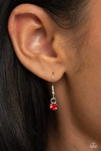 Load image into Gallery viewer, $24 SET: ROSE Without Saying... - Red necklace + matching earring/bracelet E020