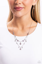 Load image into Gallery viewer, Raising the STAR - Purple necklace 944