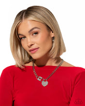 Load image into Gallery viewer, Lock Up Your Love - White necklace June 2024 LOP E007