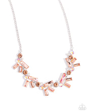 Load image into Gallery viewer, Serene Statement - Orange necklace 999