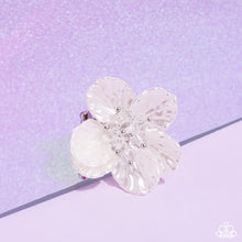 Load image into Gallery viewer, Petal Pact - White ring D010