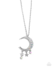 Load image into Gallery viewer, Lunar Landmark - White necklace A084