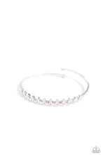 Load image into Gallery viewer, Dandy Dancer - White coil bracelet E021