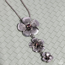 Load image into Gallery viewer, Wallflower Whimsy - Purple necklace E060