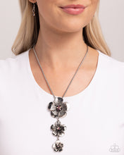 Load image into Gallery viewer, Wallflower Whimsy - Purple necklace E060
