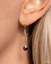 Load image into Gallery viewer, Wallflower Whimsy - Purple necklace E060