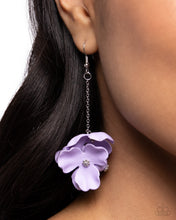 Load image into Gallery viewer, Plentiful Petals - Purple earring E019