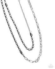 Load image into Gallery viewer, Boxy Brilliance - Black necklace E019