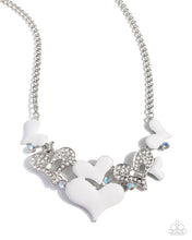Load image into Gallery viewer, Room in My Heart for More - White necklace B108