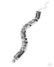 Load image into Gallery viewer, Serendipitous Strands - Silver bracelet D025