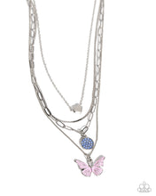 Load image into Gallery viewer, Whimsical Wardrobe - Pink necklace B091/88/A037/25