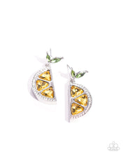 Load image into Gallery viewer, Lady Lemon - Yellow earring D025(2)