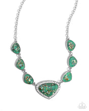 Load image into Gallery viewer, Discreet Dazzle - Green necklace BOX 9