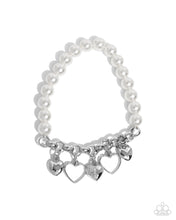 Load image into Gallery viewer, Charming Candidate - White bracelet 949