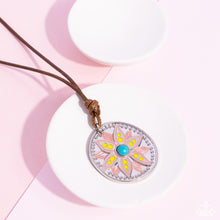 Load image into Gallery viewer, Mandala Marvel - Yellow necklace MR1