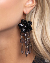 Load image into Gallery viewer, Hawaiian Hallmark - Black earring MR1