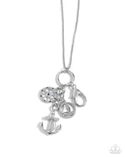 Load image into Gallery viewer, Compass Celebration - Blue lanyard necklace BOX 5