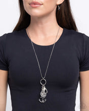 Load image into Gallery viewer, Compass Celebration - Blue lanyard necklace BOX 5