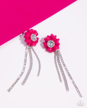 Load image into Gallery viewer, Floral Fuel - Pink earring A071