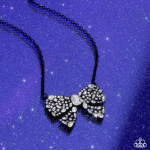 Load image into Gallery viewer, Bewitching Bow - Black necklace C023