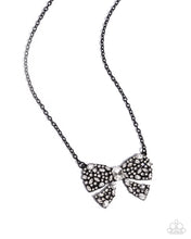 Load image into Gallery viewer, Bewitching Bow - Black necklace C023