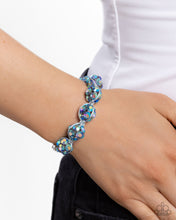 Load image into Gallery viewer, Knotted Kindness - Blue bracelet E048