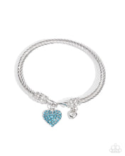 Load image into Gallery viewer, Heart Hour - Blue bracelet C020