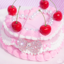Load image into Gallery viewer, Bewitching Bow - Pink necklace C022