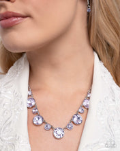 Load image into Gallery viewer, Genteel Gallery - Purple necklace D063