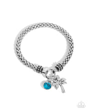 Load image into Gallery viewer, Palm Beach Bling - Blue  bracelet B101