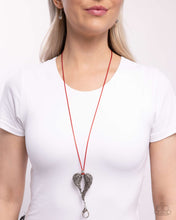 Load image into Gallery viewer, Angelic Attraction - Red necklace E075