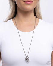 Load image into Gallery viewer, Soccer Sequence - Black necklace C023