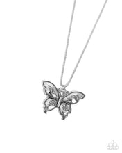 Load image into Gallery viewer, Aerial Attraction - Silver necklace D034