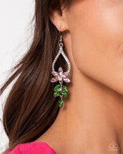 Load image into Gallery viewer, Floral Fuss - Pink earring E022