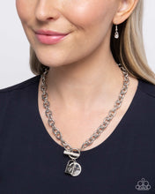 Load image into Gallery viewer, Locked Lady - White necklace E021