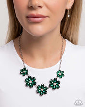 Load image into Gallery viewer, Whimsical Way - Green necklace A074